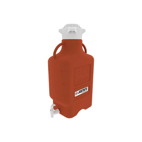 Justrite Justrite 12927 Carboy With Spigot, HDPE, 40-Liter 12927 - main